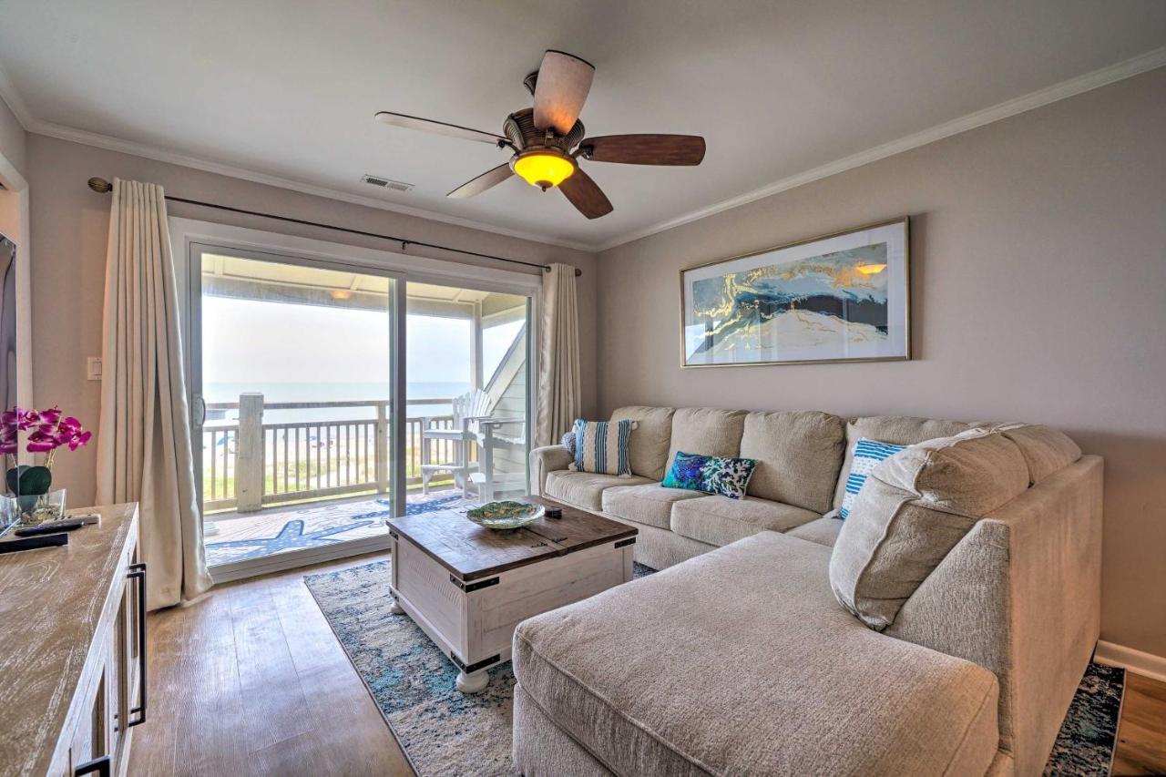 Beachfront Condo With Unobstructed Ocean Views! โอ๊คไอส์แลนด์ ภายนอก รูปภาพ